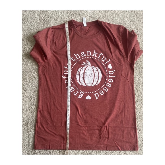 Darling Thankful, Grateful, and Blessed Tee - Picture 6 of 9